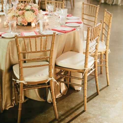 Tiffany Chair - Gold