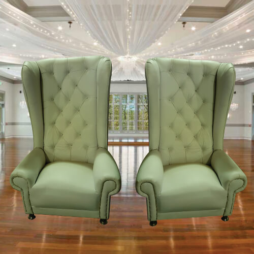 King & Queen Chairs (Pair)